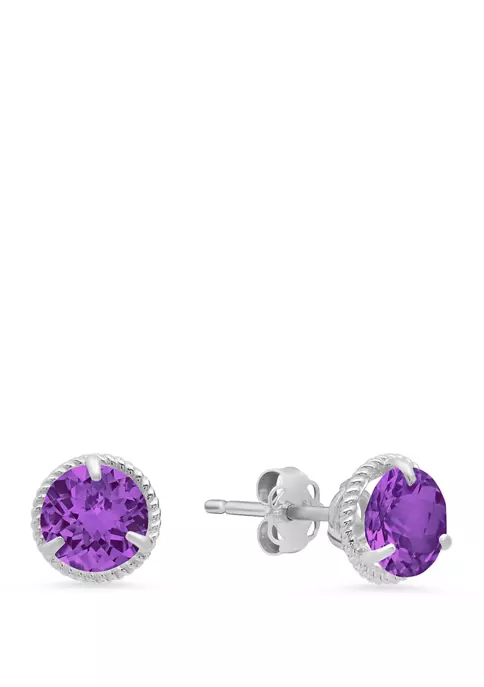 New โญ 1.6 ct. t.w. Amethyst Stud Earrings by Belk & Co. ๐คฉ 2 New โญ 1.6 ct. t.w. Amethyst Stud Earrings by Belk & Co. ๐คฉ - Image 2