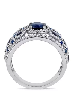 Budget ๐คฉ 2.6 ct. t.w. Blue Sapphire and 1/2 ct. t.w. Diamond Halo Cluster Ring in 14k White Gold by Belk & Co. ๐ 6 Budget ๐คฉ 2.6 ct. t.w. Blue Sapphire and 1/2 ct. t.w. Diamond Halo Cluster Ring in 14k White Gold by Belk & Co. ๐ -DealsBelk & Co. Store Belk 28882