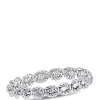 Brand new ✔️ 1/6 ct. t.w. Diamond Infinity Eternity Ring in 10K White Gold by Belk & Co. 😀