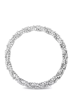 Brand new ✔️ 1/6 ct. t.w. Diamond Infinity Eternity Ring in 10K White Gold by Belk & Co. 😀 -DealsBelk & Co. Store Belk 28912