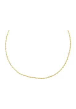 Budget 🥰 10KY Classic Rope Chain by Belk & Co. 🌟 -DealsBelk & Co. Store Belk 28935
