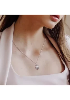 Hot Sale ✨ 3.60 ct. t.g.w. Sky Blue Topaz Cage Pendant with Chain in Sterling Silver by Belk & Co. 😍 -DealsBelk & Co. Store Belk 28968