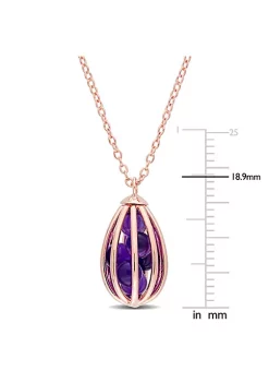 Best Sale ๐ 2.7 ct. t.g.w. Amethyst Cage Pendant with Chain in Rose Plated Sterling Silver by Belk & Co. ๐งจ 6 Best Sale ๐ 2.7 ct. t.g.w. Amethyst Cage Pendant with Chain in Rose Plated Sterling Silver by Belk & Co. ๐งจ -DealsBelk & Co. Store Belk 28972