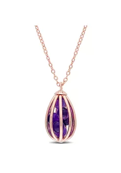 Best Sale ๐ 2.7 ct. t.g.w. Amethyst Cage Pendant with Chain in Rose Plated Sterling Silver by Belk & Co. ๐งจ 7 Best Sale ๐ 2.7 ct. t.g.w. Amethyst Cage Pendant with Chain in Rose Plated Sterling Silver by Belk & Co. ๐งจ -DealsBelk & Co. Store Belk 28973