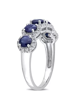 Outlet ๐ 1.75 ct. t.g.w. Blue Sapphire and 1/5 ct. t.w. Diamond Semi-Eternity Ring in 14K White Gold by Belk & Co. ๐ 8 Outlet ๐ 1.75 ct. t.g.w. Blue Sapphire and 1/5 ct. t.w. Diamond Semi-Eternity Ring in 14K White Gold by Belk & Co. ๐ -DealsBelk & Co. Store Belk 28991