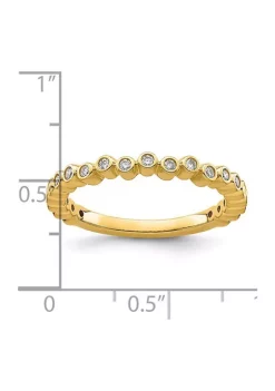 Wholesale 👍 1/10 ct. t.w. Diamonds Stackable Expressions Ring in 14K Gold by Belk & Co. 😉 -DealsBelk & Co. Store Belk 29023