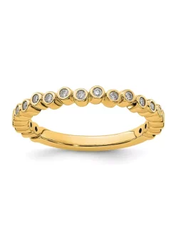 Wholesale 👍 1/10 ct. t.w. Diamonds Stackable Expressions Ring in 14K Gold by Belk & Co. 😉 -DealsBelk & Co. Store Belk 29024
