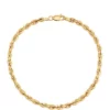 Brand new 👏 Men's Gold Glitter Bracelet in 14k Yellow Gold by Belk & Co. 👍