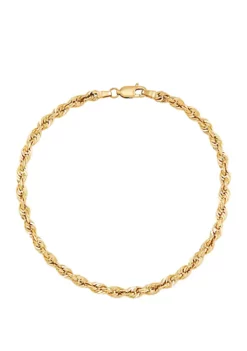 Brand new 👏 Men's Gold Glitter Bracelet in 14k Yellow Gold by Belk & Co. 👍
