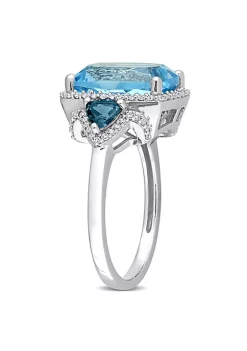 Wholesale ๐งจ 6.85 ct. t.g.w. Sky Blue Topaz, London Blue Topaz and 1/3 ct. t.w. Diamond Cocktail Ring in 14K White Gold by Belk & Co. ๐ฅฐ 8 Wholesale ๐งจ 6.85 ct. t.g.w. Sky Blue Topaz, London Blue Topaz and 1/3 ct. t.w. Diamond Cocktail Ring in 14K White Gold by Belk & Co. ๐ฅฐ -DealsBelk & Co. Store Belk 29327