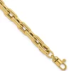 Deals 🧨 14K Yellow Gold Polished Fancy Link Bracelet by Belk & Co. 🎁