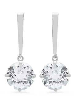 Wholesale 🛒 4 ct. t.w. White Topaz Drop Earrings by Belk & Co. 😍 -DealsBelk & Co. Store Belk 29403