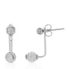 Cheap 🔥 0.104 ct. t.w. Diamond Earrings in Sterling Silver by Belk & Co. ✔️