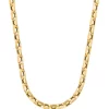 Outlet 🔥 6x10MM Papallel Oval Cable Link Necklace in 10K Yellow Gold by Belk & Co. 🎉