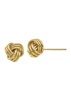 Best reviews of ✨ 14K Yellow Gold Polished Triple Knot Post Earrings by Belk & Co. 🌟 -DealsBelk & Co. Store Belk 29525