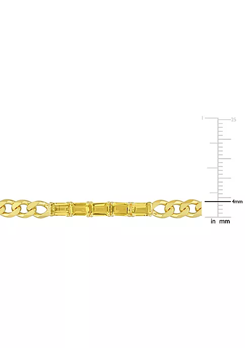 Best reviews of ๐ 3 CT TGW Citrine Birthstone Link Bracelet in Yellow Plated Sterling Silver by Belk & Co. โจ 3 Best reviews of ๐ 3 CT TGW Citrine Birthstone Link Bracelet in Yellow Plated Sterling Silver by Belk & Co. โจ - Image 3