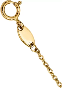 Budget 😉 Diamond-Cut Heart and Arrow Necklace in 14K Yellow Gold by Belk & Co. ❤️ -DealsBelk & Co. Store Belk 29609