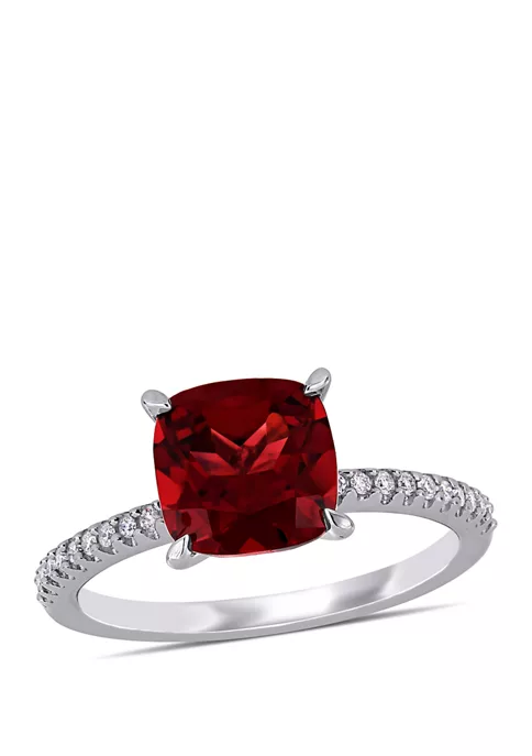 Coupon ๐ Garnet and Diamond Engagement Ring by Belk & Co. ๐ 1 Coupon ๐ Garnet and Diamond Engagement Ring by Belk & Co. ๐