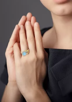 Deals ๐ 10K Yellow Gold Blue Topaz and 2 ct. t.w. Diamond Accent Ring by Belk & Co. ๐ 5 Deals ๐ 10K Yellow Gold Blue Topaz and 2 ct. t.w. Diamond Accent Ring by Belk & Co. ๐ -DealsBelk & Co. Store Belk 29720