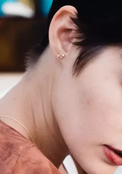 Promo 🎉 1 ct. t.w. Morganite Solitaire Stud Earrings in 14k Rose Gold by Belk & Co. ⌛ -DealsBelk & Co. Store Belk 2973