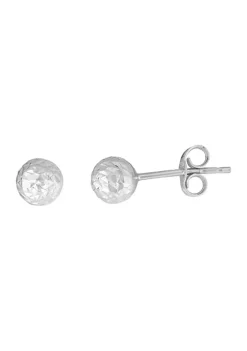 Discount 🌟 14KW BALL POST EARRING by Belk & Co. 🥰