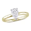 Wholesale ⌛ 1 ct. t.w. Diamond Pear-Cut Solitaire Engagement Ring in 14k Yellow Gold by Belk & Co. 🔔
