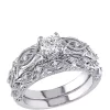 Budget 💯 3/4 ct. t.w. Diamond Vintage Filigree Bridal Set by Belk & Co. 🔔