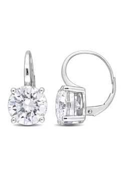 Flash Sale 😀 7 ct. t.w. Created Moissanite Solitaire Drop Earrings in 10k White Gold by Belk & Co. 🎉 -DealsBelk & Co. Store Belk 29914