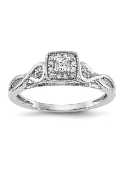 Best deal 🤩 1/5 ct. t.w. Diamond Band Ring in 14K White Gold by Belk & Co. 🎁 -DealsBelk & Co. Store Belk 29934