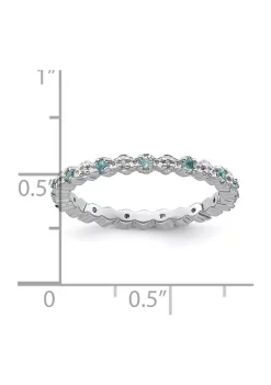 Best Pirce ✔️ 1/4 ct. t.w. Blue Topaz and 0.04 ct. t.w. Diamond Stackable Expressions Ring in Sterling Silver by Belk & Co. 🎉 9 Best Pirce ✔️ 1/4 ct. t.w. Blue Topaz and 0.04 ct. t.w. Diamond Stackable Expressions Ring in Sterling Silver by Belk & Co. 🎉 -DealsBelk & Co. Store Belk 29998