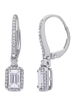 Outlet ๐ 1.25 ct. t.w. Lab Created Moissanite and 1/4 ct. t.w. Diamond Emerald-Cut Halo Earring in 10k White Gold by Belk & Co. ๐ 7 Outlet ๐ 1.25 ct. t.w. Lab Created Moissanite and 1/4 ct. t.w. Diamond Emerald-Cut Halo Earring in 10k White Gold by Belk & Co. ๐ -DealsBelk & Co. Store Belk 30044
