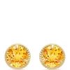 Best Pirce ⌛ 1.6 ct. t.w. Citrine Stud Earrings by Belk & Co. 😀