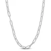 Buy 💯 3.5MM Fancy Paperclip Chain Necklace in Sterling Silver, 16" by Belk & Co. 🔥