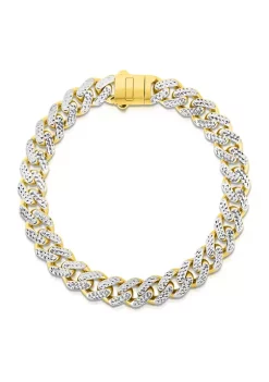 Outlet ⭐ Pave Curb Bracelet by Belk & Co. 🛒 -DealsBelk & Co. Store Belk 30139