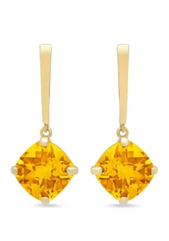 Top 10 😉 Citrine Drop Earrings by Belk & Co. 🥰