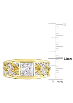 New 👏 Lab Created 1.3 ct. t.g.w. Created Moissanite Men's Ring with Link Design in 10K Yellow Gold by Belk & Co. 🎉 8 New 👏 Lab Created 1.3 ct. t.g.w. Created Moissanite Men's Ring with Link Design in 10K Yellow Gold by Belk & Co. 🎉 -DealsBelk & Co. Store Belk 30329
