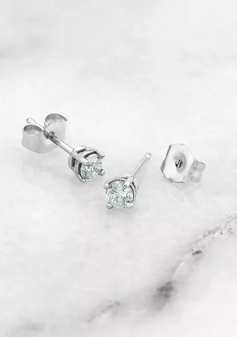 Best reviews of โ 1/4 ct. t.w. Lab Created Diamond IGI Certified Solitaire Stud Earrings in 14K White Gold by Belk & Co. ๐ 3 Best reviews of โ 1/4 ct. t.w. Lab Created Diamond IGI Certified Solitaire Stud Earrings in 14K White Gold by Belk & Co. ๐ - Image 3