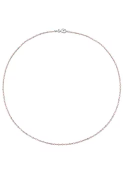 Cheapest ✔️ Two-Tone White Bead Chain Necklace in 18k Rose Gold Plated Sterling Silver, 20" by Belk & Co. 🌟 -DealsBelk & Co. Store Belk 30412
