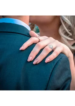 Cheapest 😀 1.2 ct. t.w. Diamond Asscher-Cut Halo Split Shank Engagement Ring in 14k White Gold by Belk & Co. 🔥 -DealsBelk & Co. Store Belk 30425