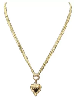 Buy 🎉 Heart Drop Necklace in 10K Yellow Gold by Belk & Co. ❤️ -DealsBelk & Co. Store Belk 30472
