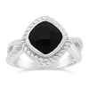 Best reviews of 😀 2 1/5 ct. t.w. Black Onyx Ring in Sterling Silver by Belk & Co. 👍
