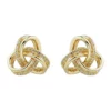 Best Sale 🤩 1/10 ct. t.w. Diamond Earrings in 10K Yellow Gold by Belk & Co. 🧨