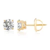 New 💯 1 ct. t.w. Lab Created Diamond IGI Certified Solitaire Stud Earrings in 14K Yellow Gold by Belk & Co. ⌛