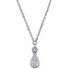 Coupon 🎁 1/3 ct. t.w Diamond By the Yard Dangle Necklace in 14K White Gold by Belk & Co. 😀
