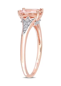 Best deal 💯 7/8 ct. t.w. Morganite and 1/10 ct. t.w. Diamond Emerald Cut Engagement Ring in 10k Rose Gold by Belk & Co. 😀 7 Best deal 💯 7/8 ct. t.w. Morganite and 1/10 ct. t.w. Diamond Emerald Cut Engagement Ring in 10k Rose Gold by Belk & Co. 😀 -DealsBelk & Co. Store Belk 30562