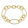 Best Sale 😉 Link Bracelet in Yellow Plated Sterling Silver by Belk & Co. 🛒