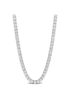 Buy ❤️ 26.5 ct. t.g.w. Created Moissanite Necklace in Sterling Silver by Belk & Co. 😉 11 Buy ❤️ 26.5 ct. t.g.w. Created Moissanite Necklace in Sterling Silver by Belk & Co. 😉 -DealsBelk & Co. Store Belk 30691