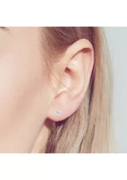 New 🎉 1 ct. t.w. Lab Created Diamond IGI Certified Solitaire Stud Earrings in 14K White Gold by Belk & Co. 🧨 -DealsBelk & Co. Store Belk 30699
