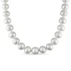 Wholesale ✨ 11-14MM South Sea Pearl Graduated 18" Strand Necklace with 14k White Gold Diamond Clasp by Belk & Co. ✨