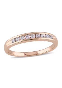 Flash Sale ๐ 1/4 ct. t.w. Diamond Anniversary Band in 10K Rose Gold by Belk & Co. ๐ 12 Flash Sale ๐ 1/4 ct. t.w. Diamond Anniversary Band in 10K Rose Gold by Belk & Co. ๐ -DealsBelk & Co. Store Belk 30760